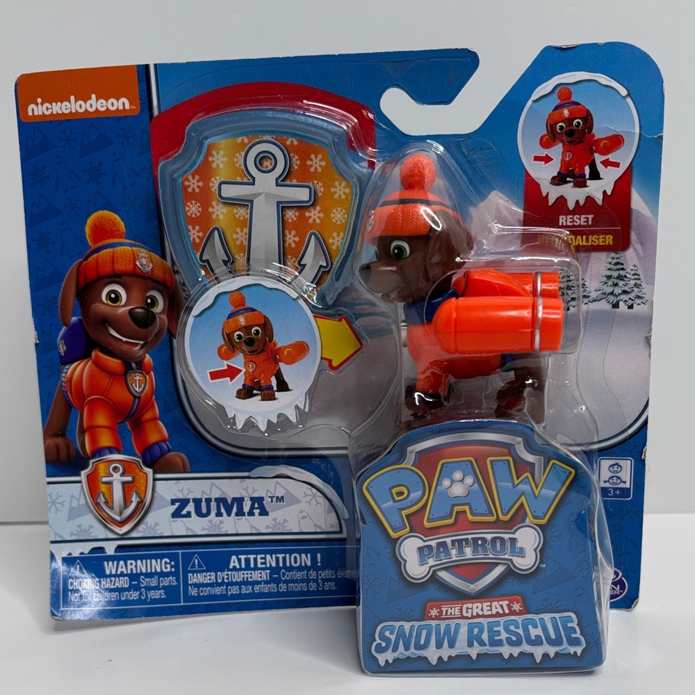 🐾❄️ Paw Patrol – The Great Snow Rescue Zuma Doll ❄️🐾